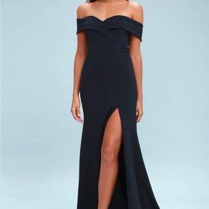 Navy Lulu’s Bridesmaid Dress